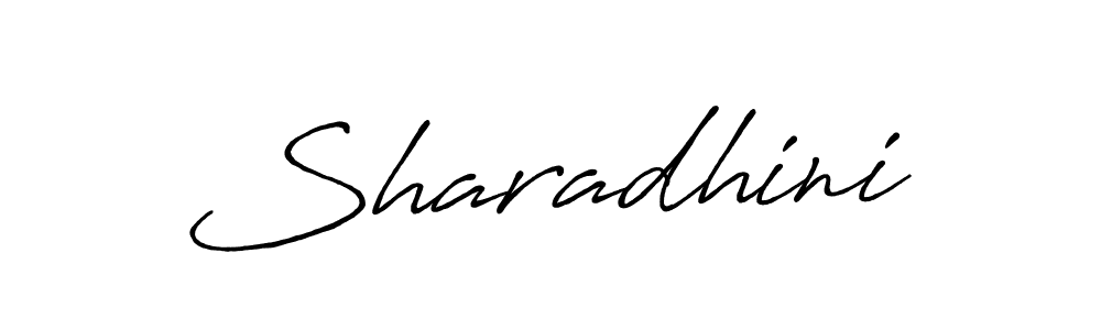 Design your own signature with our free online signature maker. With this signature software, you can create a handwritten (Antro_Vectra_Bolder) signature for name Sharadhini. Sharadhini signature style 7 images and pictures png