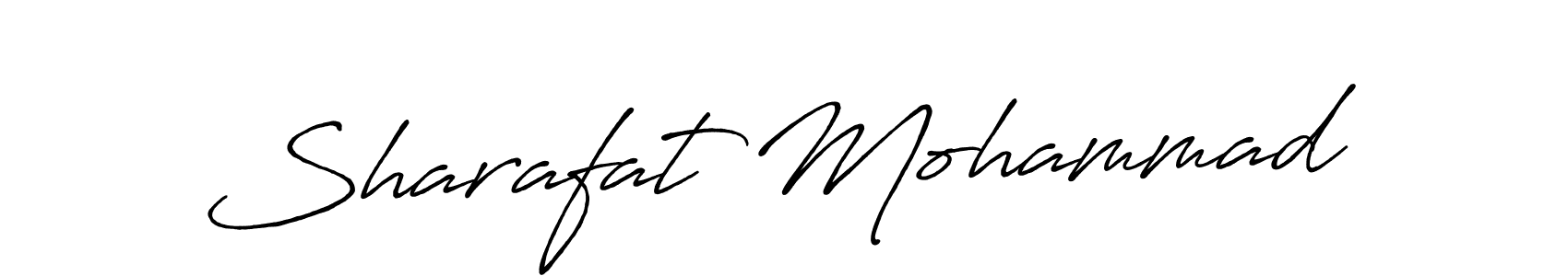 Once you've used our free online signature maker to create your best signature Antro_Vectra_Bolder style, it's time to enjoy all of the benefits that Sharafat Mohammad name signing documents. Sharafat Mohammad signature style 7 images and pictures png