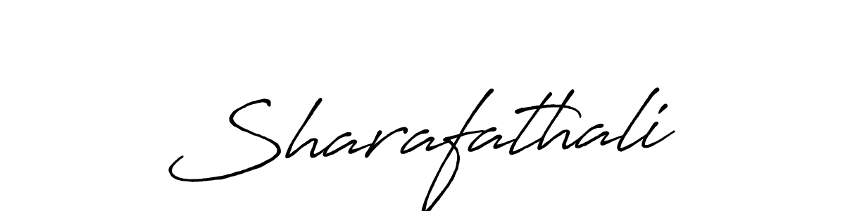 Make a beautiful signature design for name Sharafathali. With this signature (Antro_Vectra_Bolder) style, you can create a handwritten signature for free. Sharafathali signature style 7 images and pictures png