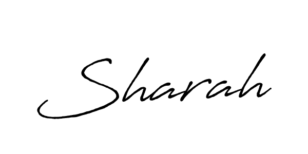 How to make Sharah signature? Antro_Vectra_Bolder is a professional autograph style. Create handwritten signature for Sharah name. Sharah signature style 7 images and pictures png