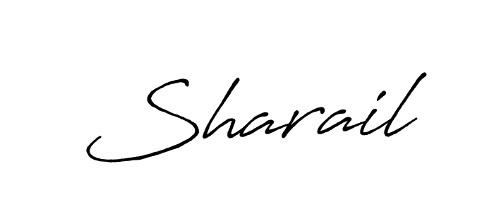 Once you've used our free online signature maker to create your best signature Antro_Vectra_Bolder style, it's time to enjoy all of the benefits that Sharail name signing documents. Sharail signature style 7 images and pictures png