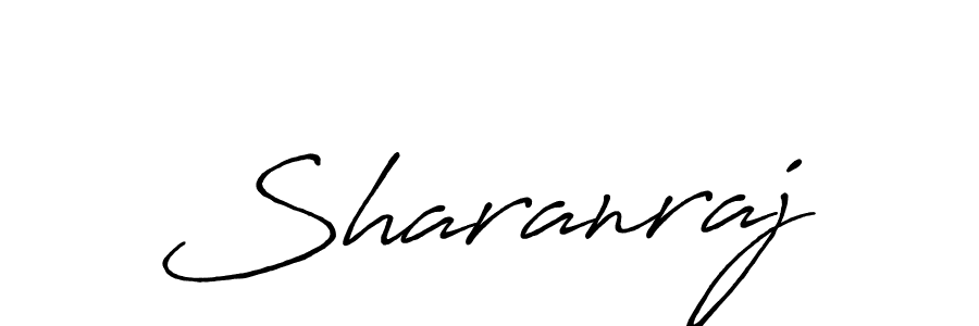 It looks lik you need a new signature style for name Sharanraj. Design unique handwritten (Antro_Vectra_Bolder) signature with our free signature maker in just a few clicks. Sharanraj signature style 7 images and pictures png