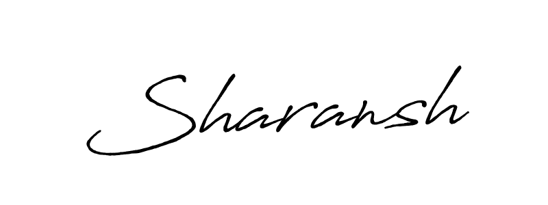 Best and Professional Signature Style for Sharansh. Antro_Vectra_Bolder Best Signature Style Collection. Sharansh signature style 7 images and pictures png