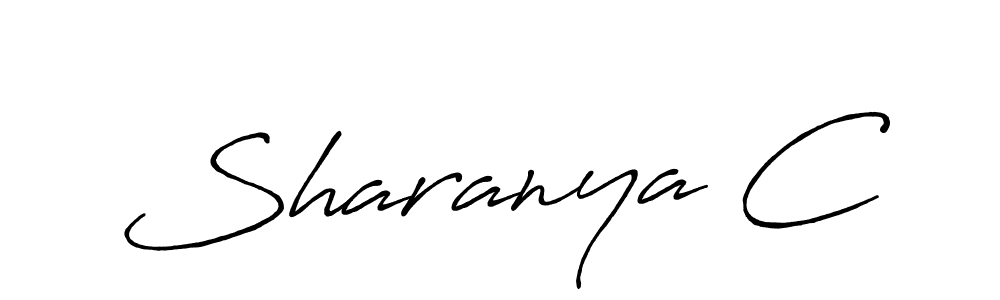 You should practise on your own different ways (Antro_Vectra_Bolder) to write your name (Sharanya C) in signature. don't let someone else do it for you. Sharanya C signature style 7 images and pictures png