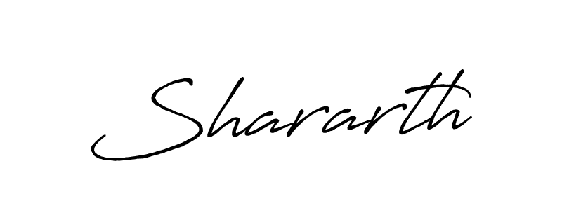 How to make Shararth signature? Antro_Vectra_Bolder is a professional autograph style. Create handwritten signature for Shararth name. Shararth signature style 7 images and pictures png