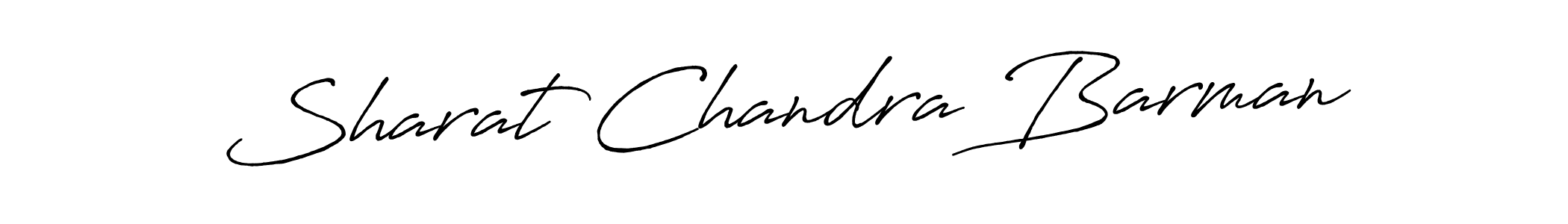 How to make Sharat Chandra Barman name signature. Use Antro_Vectra_Bolder style for creating short signs online. This is the latest handwritten sign. Sharat Chandra Barman signature style 7 images and pictures png