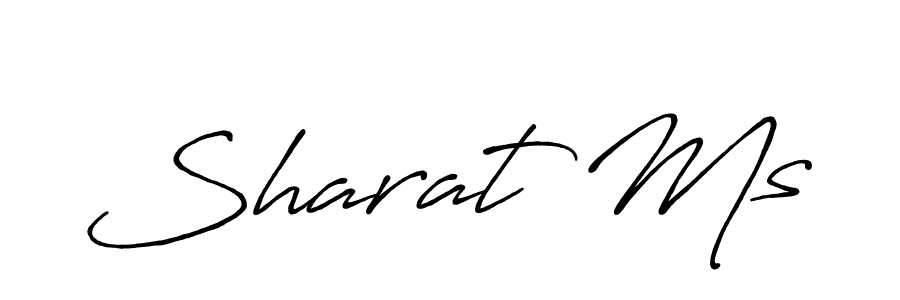 Design your own signature with our free online signature maker. With this signature software, you can create a handwritten (Antro_Vectra_Bolder) signature for name Sharat Ms. Sharat Ms signature style 7 images and pictures png