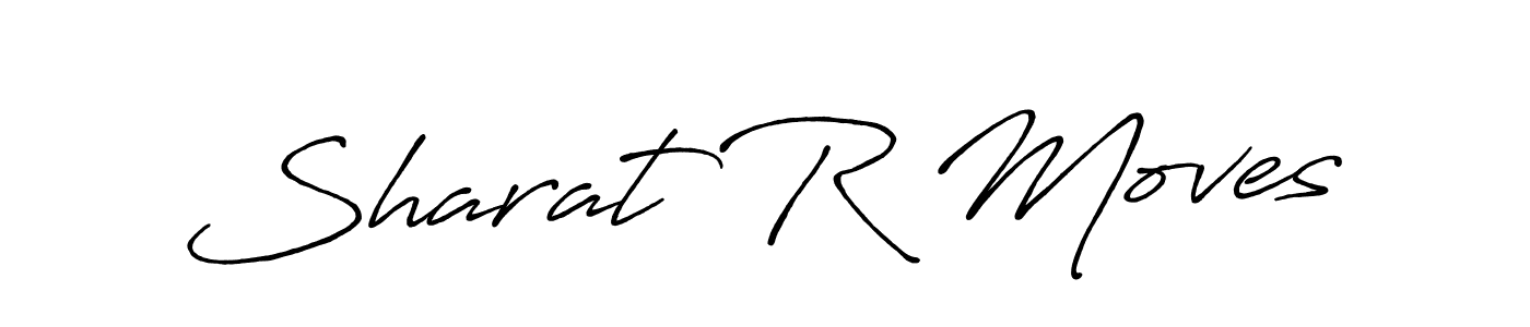 Make a beautiful signature design for name Sharat R Moves. Use this online signature maker to create a handwritten signature for free. Sharat R Moves signature style 7 images and pictures png