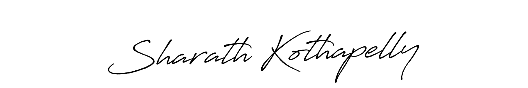 Similarly Antro_Vectra_Bolder is the best handwritten signature design. Signature creator online .You can use it as an online autograph creator for name Sharath Kothapelly. Sharath Kothapelly signature style 7 images and pictures png