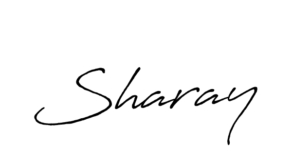 Create a beautiful signature design for name Sharay. With this signature (Antro_Vectra_Bolder) fonts, you can make a handwritten signature for free. Sharay signature style 7 images and pictures png