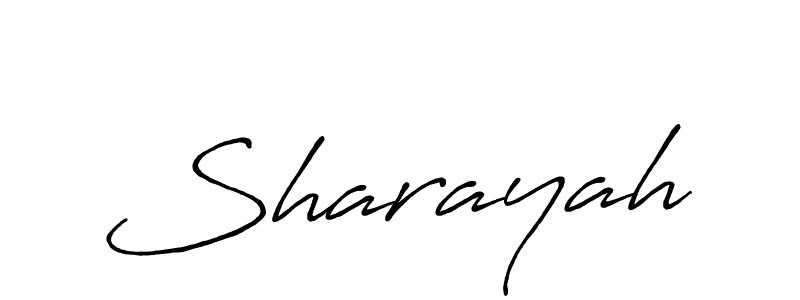 Similarly Antro_Vectra_Bolder is the best handwritten signature design. Signature creator online .You can use it as an online autograph creator for name Sharayah. Sharayah signature style 7 images and pictures png