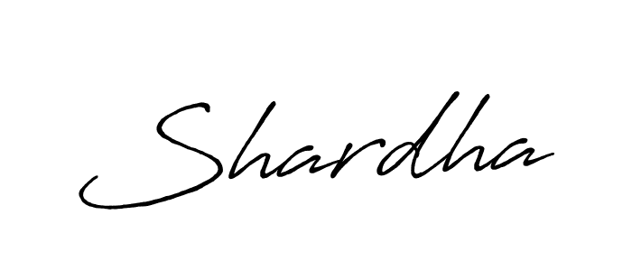 How to make Shardha name signature. Use Antro_Vectra_Bolder style for creating short signs online. This is the latest handwritten sign. Shardha signature style 7 images and pictures png