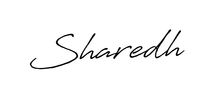 Use a signature maker to create a handwritten signature online. With this signature software, you can design (Antro_Vectra_Bolder) your own signature for name Sharedh. Sharedh signature style 7 images and pictures png