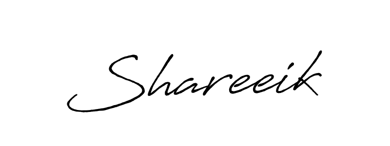 if you are searching for the best signature style for your name Shareeik. so please give up your signature search. here we have designed multiple signature styles  using Antro_Vectra_Bolder. Shareeik signature style 7 images and pictures png