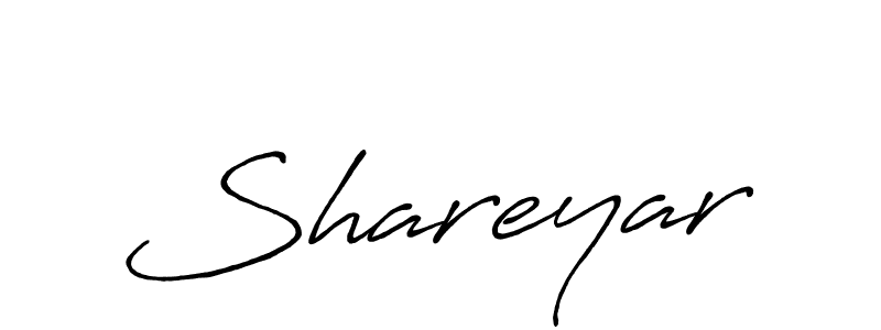 How to make Shareyar signature? Antro_Vectra_Bolder is a professional autograph style. Create handwritten signature for Shareyar name. Shareyar signature style 7 images and pictures png