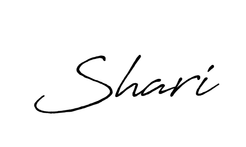 You should practise on your own different ways (Antro_Vectra_Bolder) to write your name (Shari) in signature. don't let someone else do it for you. Shari signature style 7 images and pictures png