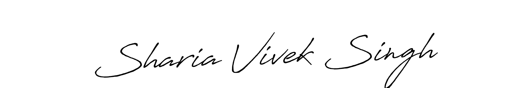 See photos of Sharia Vivek Singh official signature by Spectra . Check more albums & portfolios. Read reviews & check more about Antro_Vectra_Bolder font. Sharia Vivek Singh signature style 7 images and pictures png