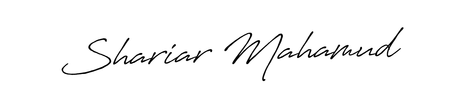 if you are searching for the best signature style for your name Shariar Mahamud. so please give up your signature search. here we have designed multiple signature styles  using Antro_Vectra_Bolder. Shariar Mahamud signature style 7 images and pictures png