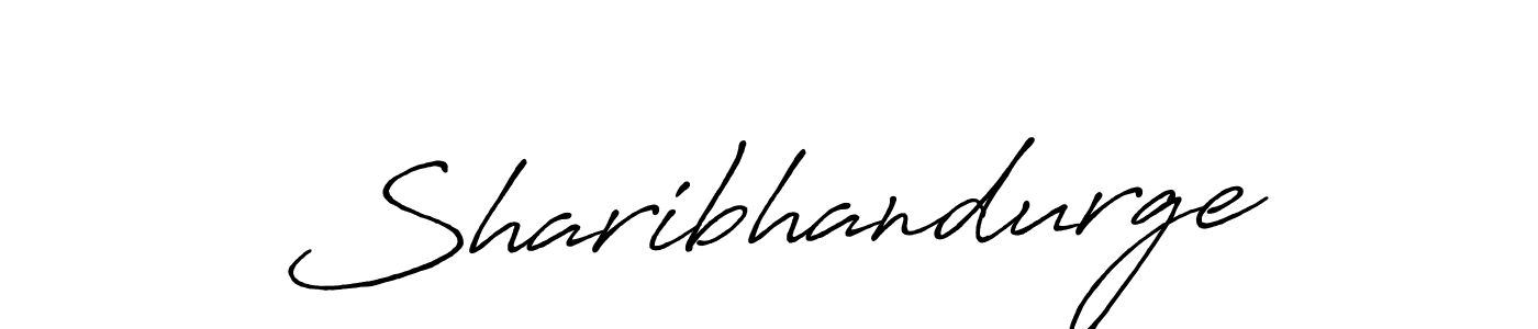 Once you've used our free online signature maker to create your best signature Antro_Vectra_Bolder style, it's time to enjoy all of the benefits that Sharibhandurge name signing documents. Sharibhandurge signature style 7 images and pictures png