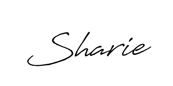 Use a signature maker to create a handwritten signature online. With this signature software, you can design (Antro_Vectra_Bolder) your own signature for name Sharie. Sharie signature style 7 images and pictures png