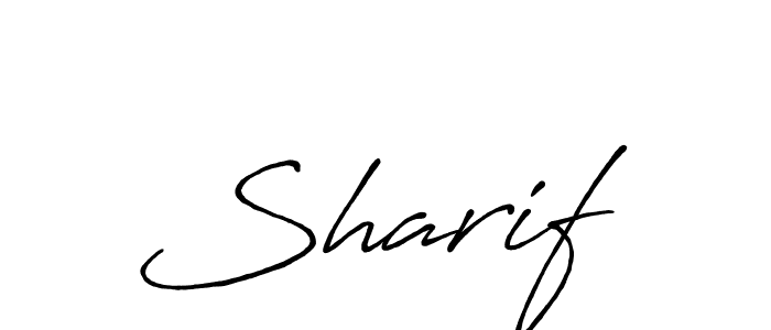 Also You can easily find your signature by using the search form. We will create Sharif  name handwritten signature images for you free of cost using Antro_Vectra_Bolder sign style. Sharif  signature style 7 images and pictures png