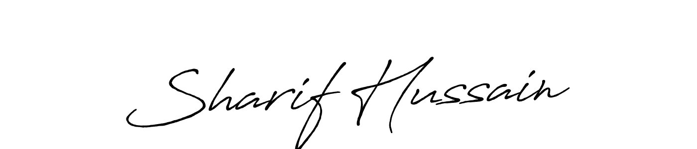 Make a beautiful signature design for name Sharif Hussain. Use this online signature maker to create a handwritten signature for free. Sharif Hussain signature style 7 images and pictures png