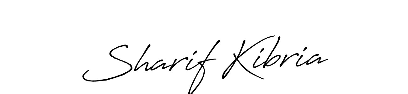 Make a beautiful signature design for name Sharif Kibria. Use this online signature maker to create a handwritten signature for free. Sharif Kibria signature style 7 images and pictures png