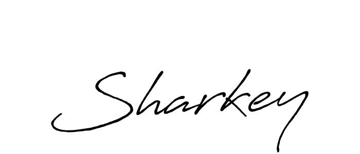 Design your own signature with our free online signature maker. With this signature software, you can create a handwritten (Antro_Vectra_Bolder) signature for name Sharkey. Sharkey signature style 7 images and pictures png