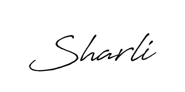 Also You can easily find your signature by using the search form. We will create Sharli name handwritten signature images for you free of cost using Antro_Vectra_Bolder sign style. Sharli signature style 7 images and pictures png