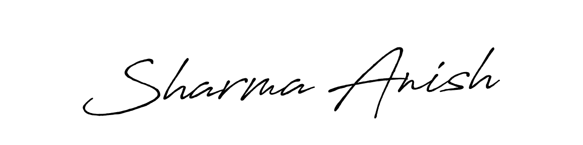 You can use this online signature creator to create a handwritten signature for the name Sharma Anish. This is the best online autograph maker. Sharma Anish signature style 7 images and pictures png