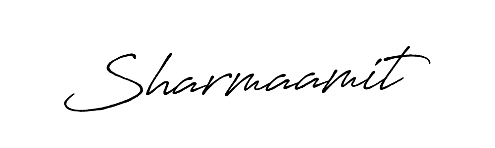 Antro_Vectra_Bolder is a professional signature style that is perfect for those who want to add a touch of class to their signature. It is also a great choice for those who want to make their signature more unique. Get Sharmaamit name to fancy signature for free. Sharmaamit signature style 7 images and pictures png