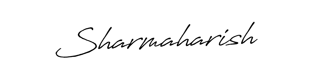 Antro_Vectra_Bolder is a professional signature style that is perfect for those who want to add a touch of class to their signature. It is also a great choice for those who want to make their signature more unique. Get Sharmaharish name to fancy signature for free. Sharmaharish signature style 7 images and pictures png