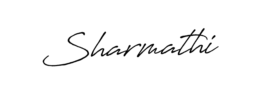 The best way (Antro_Vectra_Bolder) to make a short signature is to pick only two or three words in your name. The name Sharmathi include a total of six letters. For converting this name. Sharmathi signature style 7 images and pictures png