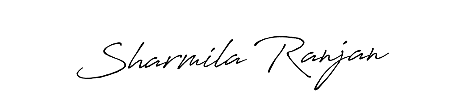 How to make Sharmila Ranjan signature? Antro_Vectra_Bolder is a professional autograph style. Create handwritten signature for Sharmila Ranjan name. Sharmila Ranjan signature style 7 images and pictures png