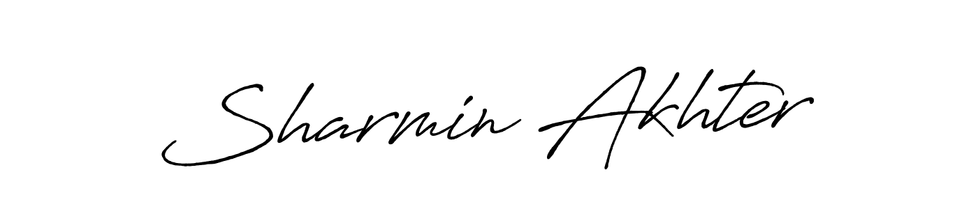 You should practise on your own different ways (Antro_Vectra_Bolder) to write your name (Sharmin Akhter) in signature. don't let someone else do it for you. Sharmin Akhter signature style 7 images and pictures png