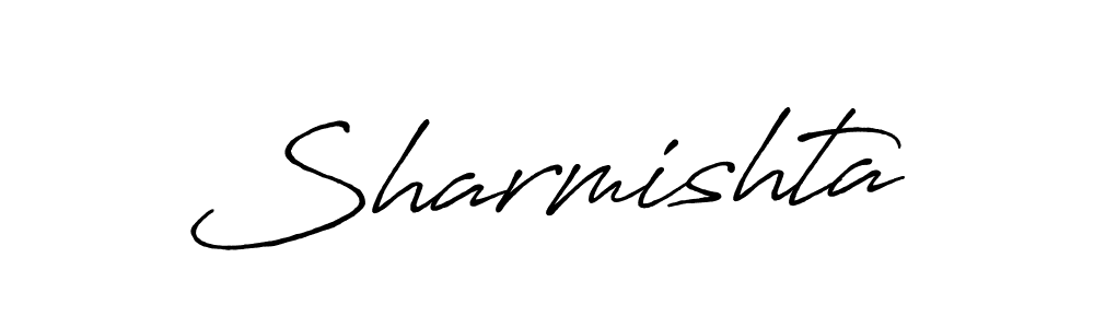 How to Draw Sharmishta signature style? Antro_Vectra_Bolder is a latest design signature styles for name Sharmishta. Sharmishta signature style 7 images and pictures png
