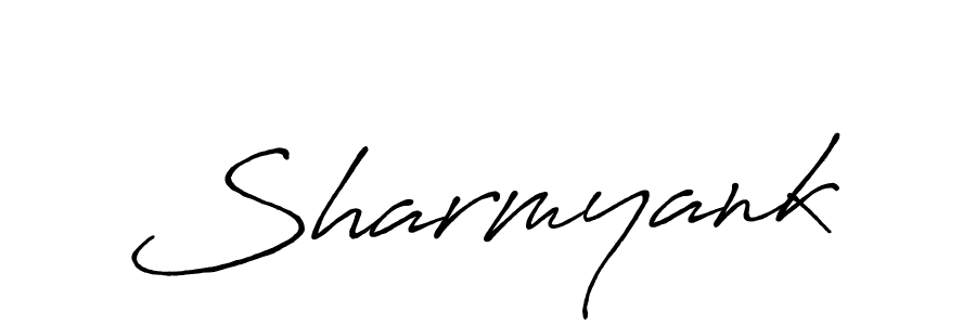 Make a beautiful signature design for name Sharmyank. Use this online signature maker to create a handwritten signature for free. Sharmyank signature style 7 images and pictures png