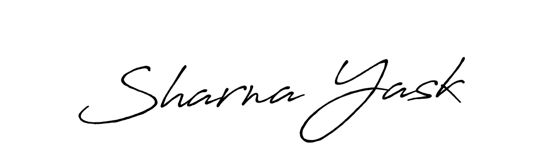 Also You can easily find your signature by using the search form. We will create Sharna Yask name handwritten signature images for you free of cost using Antro_Vectra_Bolder sign style. Sharna Yask signature style 7 images and pictures png