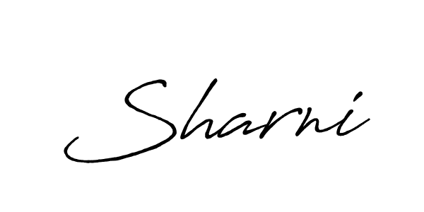 Once you've used our free online signature maker to create your best signature Antro_Vectra_Bolder style, it's time to enjoy all of the benefits that Sharni name signing documents. Sharni signature style 7 images and pictures png