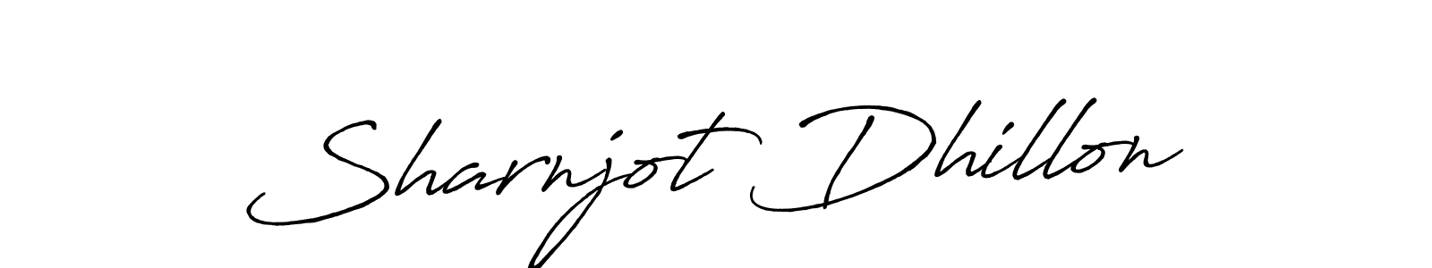 The best way (Antro_Vectra_Bolder) to make a short signature is to pick only two or three words in your name. The name Sharnjot Dhillon include a total of six letters. For converting this name. Sharnjot Dhillon signature style 7 images and pictures png