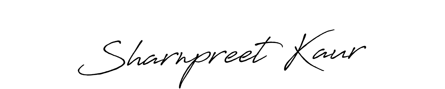 Make a beautiful signature design for name Sharnpreet Kaur. Use this online signature maker to create a handwritten signature for free. Sharnpreet Kaur signature style 7 images and pictures png