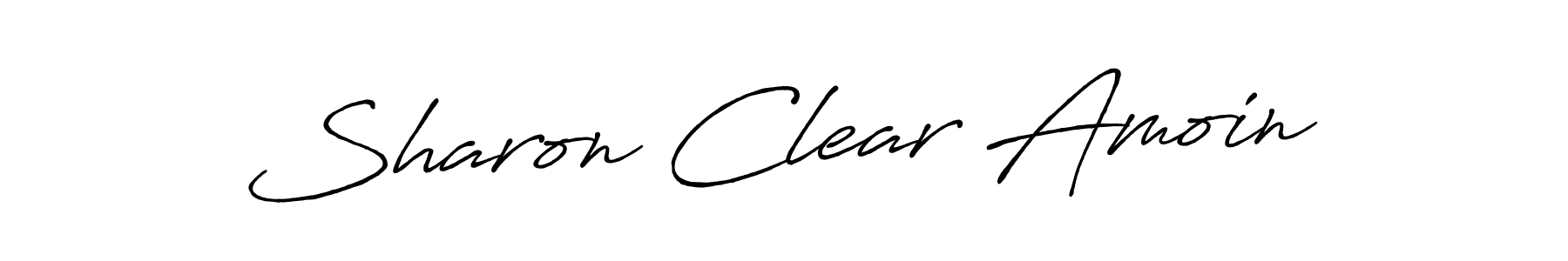 See photos of Sharon Clear Amoin official signature by Spectra . Check more albums & portfolios. Read reviews & check more about Antro_Vectra_Bolder font. Sharon Clear Amoin signature style 7 images and pictures png