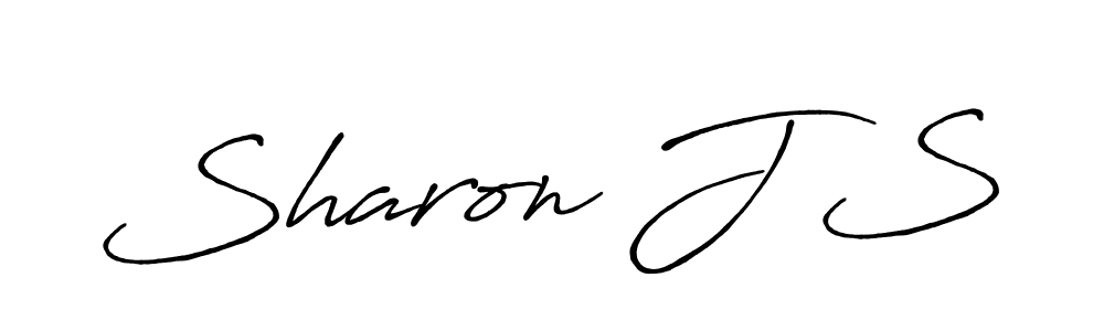 Design your own signature with our free online signature maker. With this signature software, you can create a handwritten (Antro_Vectra_Bolder) signature for name Sharon J S. Sharon J S signature style 7 images and pictures png