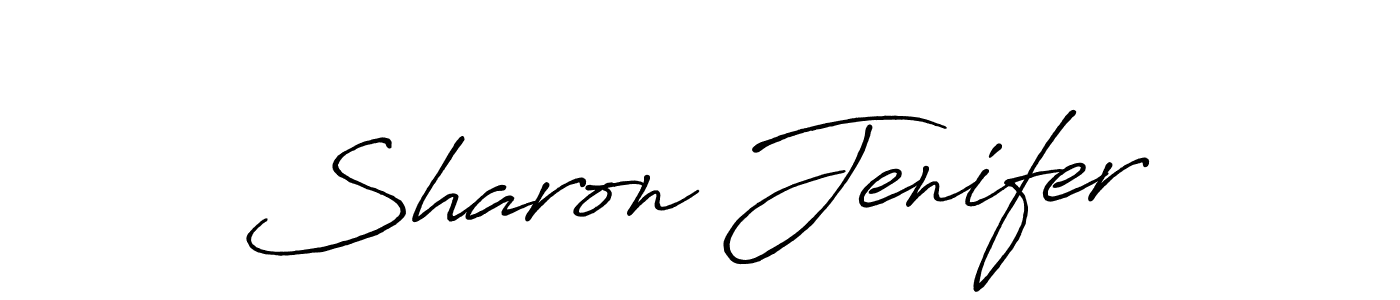 Antro_Vectra_Bolder is a professional signature style that is perfect for those who want to add a touch of class to their signature. It is also a great choice for those who want to make their signature more unique. Get Sharon Jenifer name to fancy signature for free. Sharon Jenifer signature style 7 images and pictures png