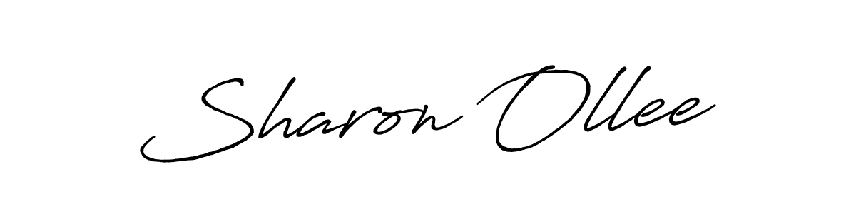 Sharon Ollee stylish signature style. Best Handwritten Sign (Antro_Vectra_Bolder) for my name. Handwritten Signature Collection Ideas for my name Sharon Ollee. Sharon Ollee signature style 7 images and pictures png