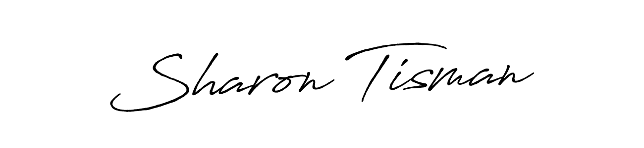 Make a beautiful signature design for name Sharon Tisman. With this signature (Antro_Vectra_Bolder) style, you can create a handwritten signature for free. Sharon Tisman signature style 7 images and pictures png