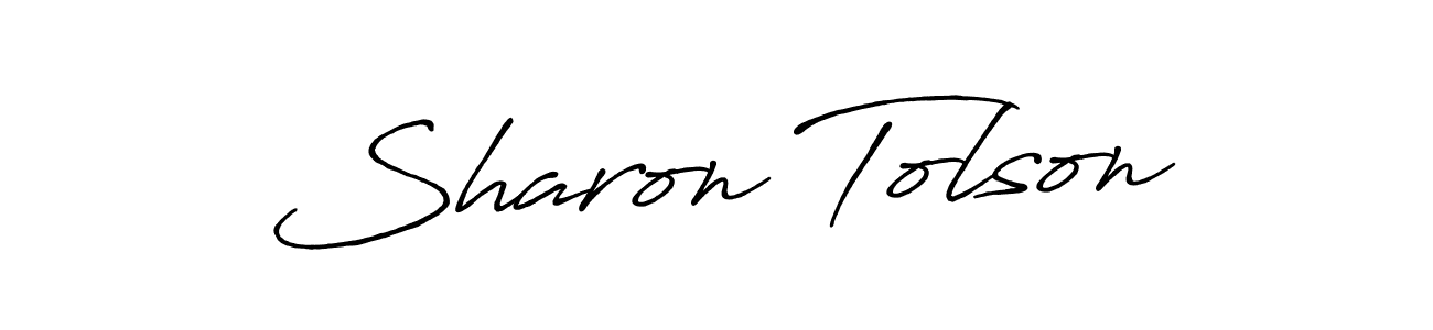 Also You can easily find your signature by using the search form. We will create Sharon Tolson name handwritten signature images for you free of cost using Antro_Vectra_Bolder sign style. Sharon Tolson signature style 7 images and pictures png