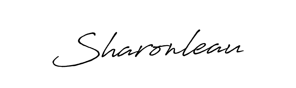 Also we have Sharonleau name is the best signature style. Create professional handwritten signature collection using Antro_Vectra_Bolder autograph style. Sharonleau signature style 7 images and pictures png