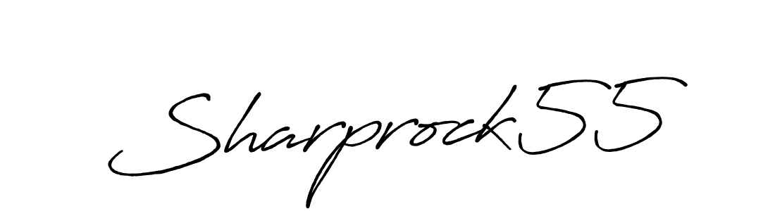 Similarly Antro_Vectra_Bolder is the best handwritten signature design. Signature creator online .You can use it as an online autograph creator for name Sharprock55. Sharprock55 signature style 7 images and pictures png