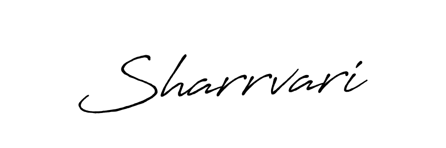 if you are searching for the best signature style for your name Sharrvari. so please give up your signature search. here we have designed multiple signature styles  using Antro_Vectra_Bolder. Sharrvari signature style 7 images and pictures png